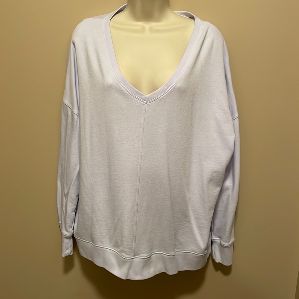 Lavender sweatshirt